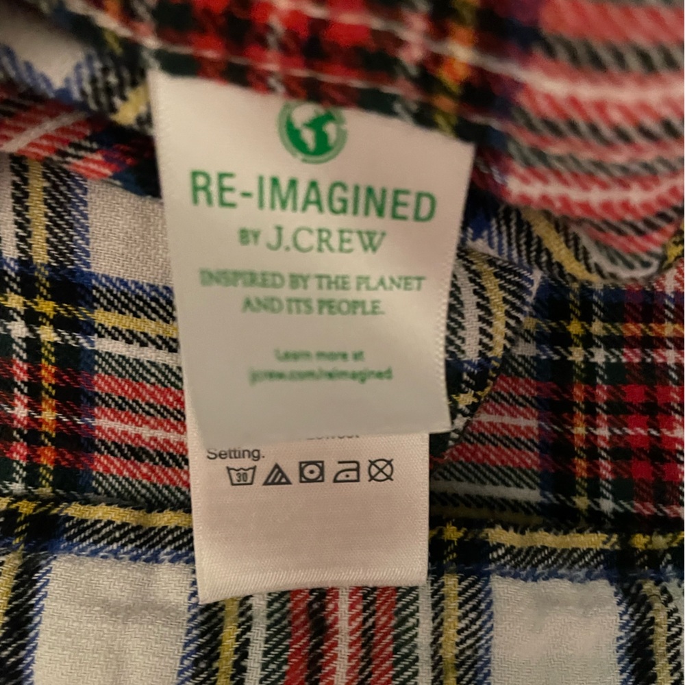 JCrew Flannel Shirt - Picture 7 of 8